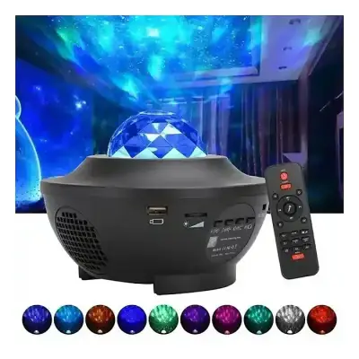 Galaxy Projector Star Starry Sky LED Night Light Projector Moon Lamp USB Bedroom Lamp Universal Mini LED Lights Projector Interior Ambient Decoration